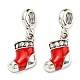 Rack Plating Alloy Enamel European Dangle Charms(KK-D038-06AS-1)-1