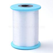 Fishing Thread Nylon Wire, White, 0.9mm, about 164.04 yards(150m)/roll(NWIR-R038-0.9mm-02)