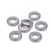304 Stainless Steel Linking Rings, Rings, Stainless Steel Color, 11x2mm, Inner Diameter: 6mm(X-STAS-L218-13B-P)