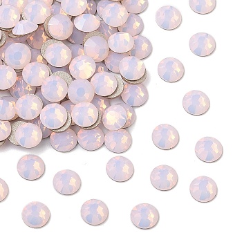 Preciosa&reg MAXIMA Crystal No Hotfix Flatback Stones, Czech Crystal, Dura Foiling, Round(438 11 615 Chaton Rose), 71350 Rose Opal, SS8(2.3~2.5mm)