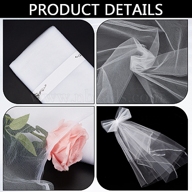 Polyester Tulle Fabric(AJEW-WH0314-392A)-4