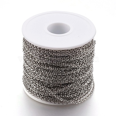 304 Stainless Steel Cable Chains(CHS-R002-0.6mm)-2