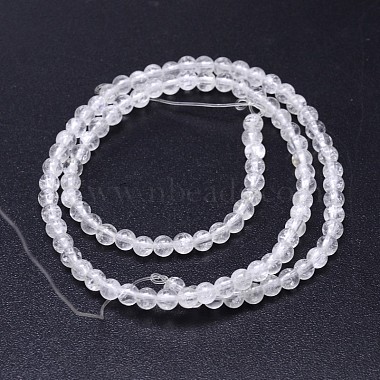 Natural Quartz Crystal Round Beads Strands(X-G-J303-01-6mm)-2