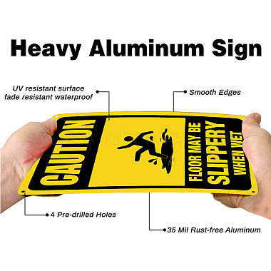 Aluminum Warning Sign(DIY-WH0220-0017)-4