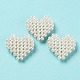 perles tissées en perles d'imitation en plastique(KY-G028-01)-1