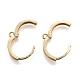Brass Huggie Hoop Earring Findings(KK-S350-069G)-3