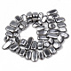 Electroplate Natural Freshwater Shell Beads Strands(SHEL-R049-025)-1