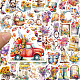 50Pcs PVC Adhesive Waterproof Stickers Self-Adhesive Stickers(PW-WG9EA2E-01)-3