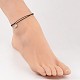 Trendy Waxed Cotton Cord Anklets(AJEW-AN00121-01)-4