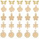 50Pcs 5 Style Rack Plating Brass Charms(KK-FH0004-69)-1