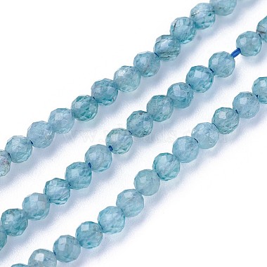 3mm CadetBlue Round Apatite Beads