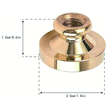 Wax Seal Brass Stamp Head(AJEW-WH0209-540)-3