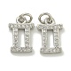 Rack Plating Brass Micro Pave Cubic Zirconia Pendants(KK-K386-02E-P)-1