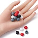 Food Grade Eco-Friendly Silicone Focal Beads(SIL-YW0001-13B)-4