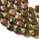 Natural Unakite Beads Strands(G-H005-B11-01)-4