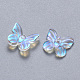 Transparent Spray Painted Glass Charms(GLAA-T016-20)-2