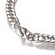 Tarnish Resistant Men's Cuban Link Chain Bracelets(BJEW-E369-15D)-2