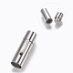 304 Stainless Steel Bayonet Clasps(STAS-O114-049C-P)-1
