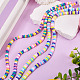 4Strands 2 Styles Handmade Polymer Clay Beads Strands(CLAY-TA0002-08)-4