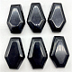 Halloween Natural Obsidian Carved Coffin Figurines(DARK-PW0001-052D)-1