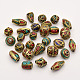 Perles de style tibétain manuelles(TIBEB-G001-M2)-1