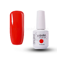 15ml Special Nail Gel, for Nail Art Stamping Print, Varnish Manicure Starter Kit, Tomato, Bottle: 34x80mm(MRMJ-P006-D041)