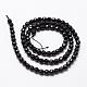 Natural Black Onyx Beads Strands(G-D840-22-4mm)-2