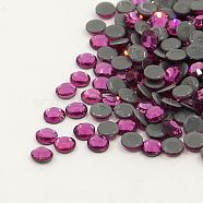Glass Hotfix Rhinestone, Grade AA, Flat Back & Faceted, Half Round, Ruby, SS16, 3.8~4.0mm, about 1440pcs/bag(RGLA-A019-SS16-502)