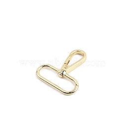 Alloy Swivel Clasps, Light Gold, 50mm(PW-WG53CBE-03)