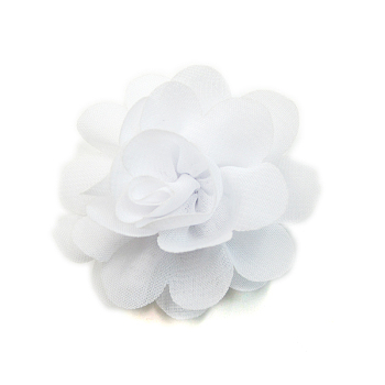 Lace Costume Accessories, Flower, White, 50mm