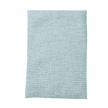 Cotton Flax Fabric, Sofa Cover, Garment Accessories, Light Grey, 29~30x19~20x0.07cm