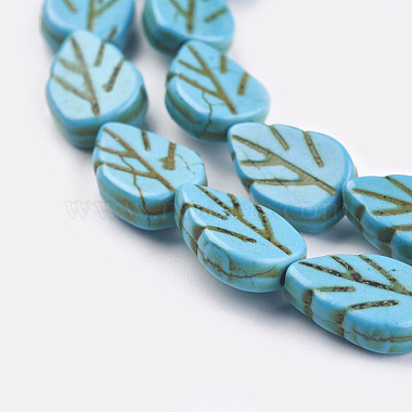 Synthetic Turquoise Beads Strands(TURQ-G116-9x14mm-02)-3