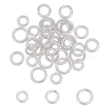 Silver 304 Stainless Steel Open Jump Rings