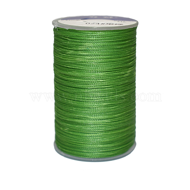 0.55mm LimeGreen Waxed Polyester Cord Thread & Cord