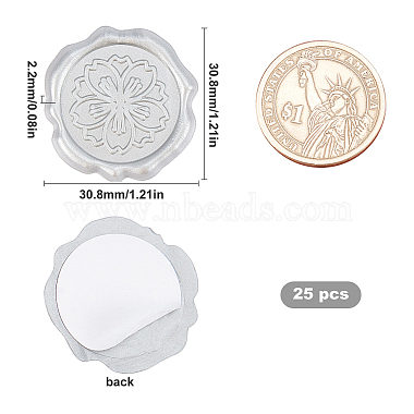 autocollants de sceau de cire adhésive(DIY-WH0201-10D)-2