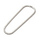 Clear Cubic Zirconia Tennis Necklace(NJEW-E038-10B-P)-3