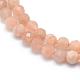 Chapelets de perles de sunstone naturelle naturelles(G-E411-13B-4mm)-3