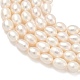 brins de perles de culture d'eau douce naturelles(PEAR-D003-01D-15)-4