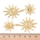 304 Stainless Steel Stud Earrings(EJEW-B156-14G)-5