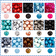 Elite 300piezas 15 estilos de cuentas de piedras preciosas mixtas naturales y sintéticas(G-PH0002-35)-4