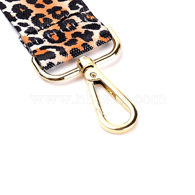 bandoulière de sac réglable en polyester à motif léopard(FIND-WH0070-35A)-2