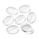 Cabochons de verre transparent de forme ovale(X-GGLA-R022-25x18)-4