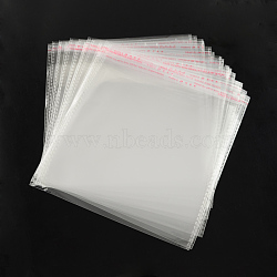 OPP Cellophane Bags, Square, Clear, 16x16cm, Unilateral Thickness: 0.035mm, Inner Measure: 13.5x16cm(OPC-R012-16)