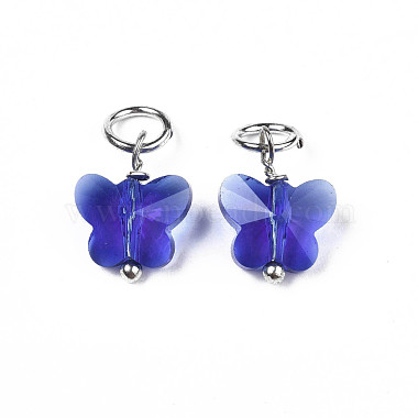 Faceted Transparent Glass Charms(GLAA-T024-06C)-2