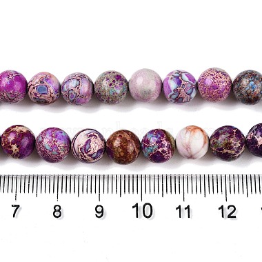 Natural Imperial Jasper Beads Strands(G-N342-63I)-5