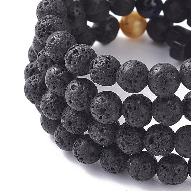 Ensemble de bracelets extensibles en perles croisées pour femmes(BJEW-JB07150)-6