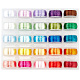 25 Rolls 25 Colors Polyester High Gloss Single-Strand Thread(OCOR-WH0047-54)-1