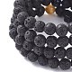 Cross Beads Stretch Bracelets Set for Women(BJEW-JB07150)-6