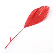 Fashion Goose Feather Costume Accessories, Red, 130~190x12~38mm(FIND-Q040-21D)