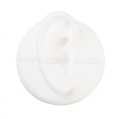 White Body Silicone Earring Displays